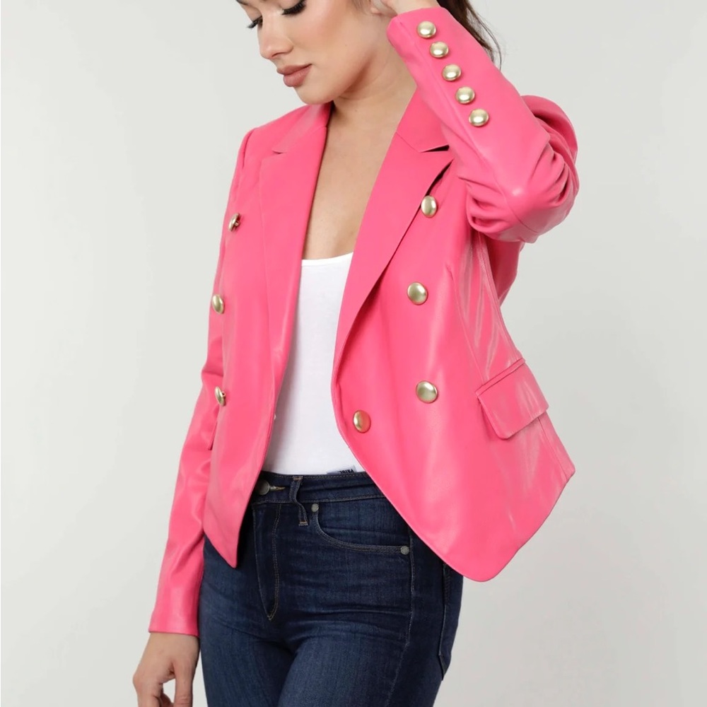 NWT Dolce Cabo BarbieCore blazer